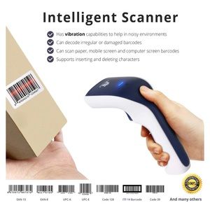 Bluetooth/Wireless Barcode Scan Gun Scanner